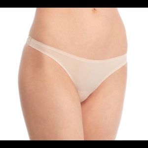 FREE PEOPLE INTIMATELY SMOOTH THONG NUDE COLOR SIZE XS